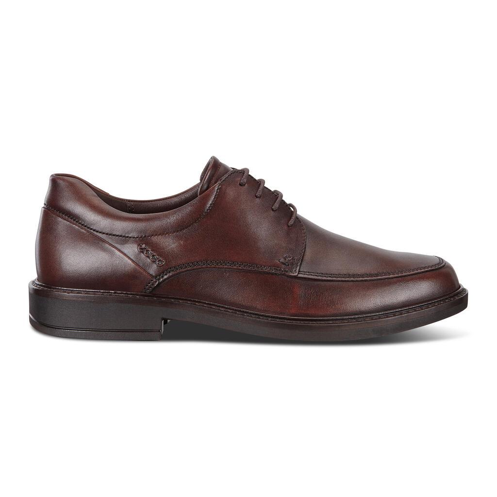 Chaussure Habillée Ecco Holton Apron Toe Tie Homme Marron 5073-KRWLN